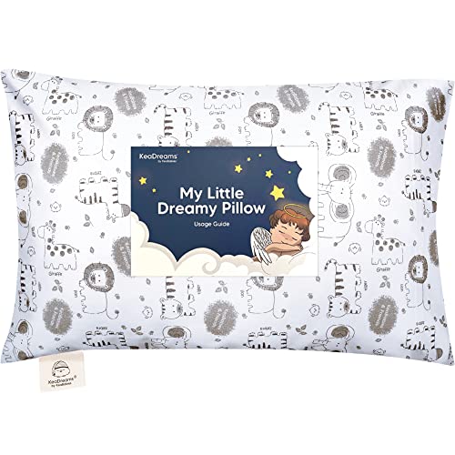 Toddler Pillow with Pillowcase - My Little Dreamy Pillow - Organic ...